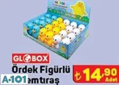 GLOBOX ÖRDEK FİGÜRLÜ KALEMTIRAŞ